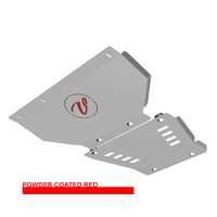 Vonnies Heavy Duty Bash Plates Red (1st & 2nd) For Jeep Grand Cherokee WK2 2011-2020