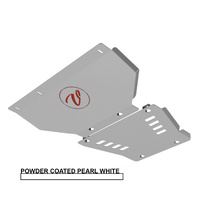 Vonnies Heavy Duty Bash Plates White (1st & 2nd) For Jeep Grand Cherokee WK2 2011-2020