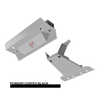 Vonnies Heavy Duty Bash Plates Black (1st & 2nd) For Jeep Wrangler JK SWB 2007-2018