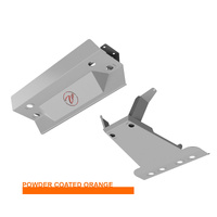 Vonnies Heavy Duty Bash Plates Orange (1st & 2nd) For Jeep Wrangler JK SWB 2007-2018