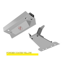 Vonnies Heavy Duty Bash Plates Yellow (1st & 2nd) For Jeep Wrangler JK SWB 2007-2018