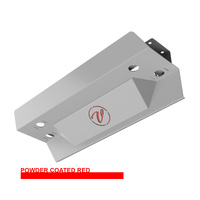 Vonnies Heavy Duty Bash Plates Red (1st) For Jeep Wrangler JK SWB 2007-2018