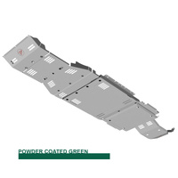 Vonnies Heavy Duty Bash Plates Green Full Kit Inc. Battery Plate For BYD Shark 6 2024-On