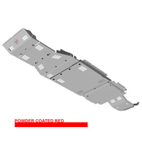 Vonnies Heavy Duty Bash Plates Red Full Kit Inc. Battery Plate For BYD Shark 6 2024-On