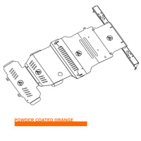 Vonnies Heavy Duty Bash Plates Orange (1st/2nd/3rd/4th) For Nissan Patrol Y62 Series 1-5 2020-On