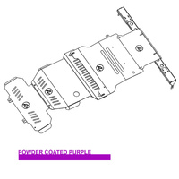 Vonnies Heavy Duty Bash Plates Purple (1st/2nd/3rd/4th) For Nissan Patrol Y62 Series 1-5 2020-On