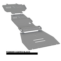 Vonnies Heavy Duty Bash Plates Black (1st/2nd/3rd) For Nissan Patrol Y62 Series 1-5 2020-On