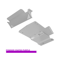 Vonnies Heavy Duty Bash Plates Purple (1st & 2nd) For Nissan Patrol GQ 1988-1998