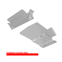 Vonnies Heavy Duty Bash Plates Red (1st & 2nd) For Nissan Patrol GQ 1988-1998