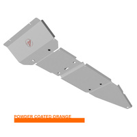 Vonnies Heavy Duty Bash Plates Orange (1st/2nd/3rd/4th) For Nissan R51 Pathfinder 2005-2013