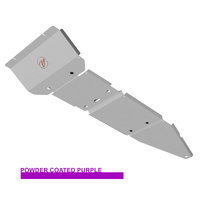 Vonnies Heavy Duty Bash Plates Purple (1st/2nd/3rd/4th) For Nissan R51 Pathfinder 2005-2013