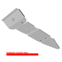Vonnies Heavy Duty Bash Plates Red (1st/2nd/3rd/4th) For Nissan R51 Pathfinder 2005-2013
