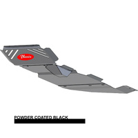 Vonnies Heavy Duty Bash Plates Black (1st/2nd/3rd/4th) For Ford Ranger PX1/PX2/PX3 2012-2021