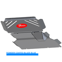 Vonnies Heavy Duty Bash Plates Blue (1st/2nd/3rd) For Ford Ranger PX1/PX2/PX3 2012-2021