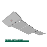 Vonnies Heavy Duty Bash Plates Green (1st/2nd/3rd/4th) For Ford Next Gen Ranger V6 2022-On