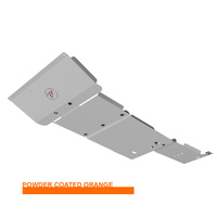 Vonnies Heavy Duty Bash Plates Orange (1st/2nd/3rd/4th) For Ford Next Gen Ranger V6 2022-On