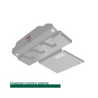 Vonnies Heavy Duty Bash Plates Green (1st & 2nd) For Ford Raptor Next Gen 2022-On