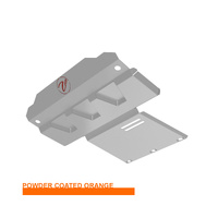 Vonnies Heavy Duty Bash Plates Orange (1st & 2nd) For Ford Raptor Next Gen 2022-On