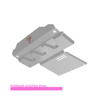 Vonnies Heavy Duty Bash Plates Pink (1st & 2nd) For Ford Raptor Next Gen 2022-On