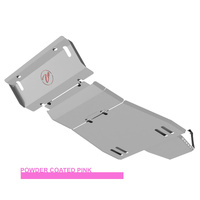 Vonnies Heavy Duty Bash Plates Pink (1st/2nd/3rd/4th) For Mistubishi Pajero NW 2012-2015