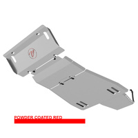 Vonnies Heavy Duty Bash Plates Red (1st/2nd/3rd/4th) For Mistubishi Pajero NW 2012-2015