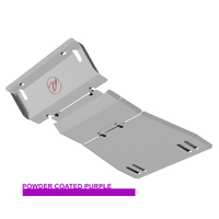 Vonnies Heavy Duty Bash Plates Purple (1st/2nd/3rd) For Mistubishi Pajero NT 2009-2012