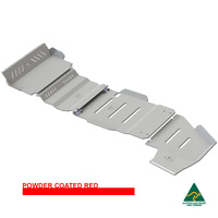 Vonnies Heavy Duty Bash Plates Red (1st/2nd/3rd/4th) For Mitsubishi Pajero Sport QE 2015-On