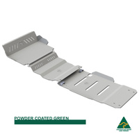 Vonnies Heavy Duty Bash Plates Green (1st/2nd/3rd) For Mitsubishi Pajero Sport QE 2015-On