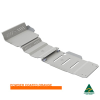 Vonnies Heavy Duty Bash Plates Orange (1st/2nd/3rd) For Mitsubishi Pajero Sport QE 2015-On