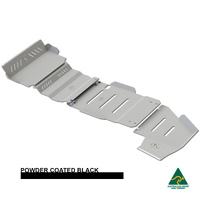 Vonnies Heavy Duty Bash Plates Black (1st/2nd/3rd/4th) For Mitsubishi Triton MQ/MR '16-ON Automatic