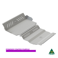 Vonnies Heavy Duty Bash Plates Purple (1st & 2nd) For Mitsubishi Triton MQ/MR '16-ON Automatic