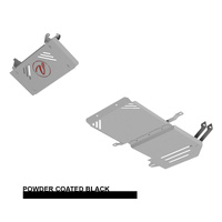 Vonnies Heavy Duty Bash Plates Black (1st/2nd/3rd) For Suzuki Jimny JB74 2019-On