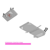 Vonnies Heavy Duty Bash Plates Pink (1st/2nd/3rd) For Suzuki Jimny JB74 2019-On