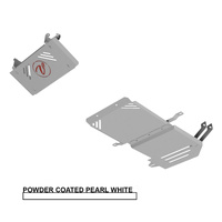 Vonnies Heavy Duty Bash Plates White (1st/2nd/3rd) For Suzuki Jimny JB74 2019-On