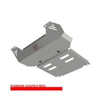 Vonnies Heavy Duty Bash Plates Red (1st & 2nd) For Isuzu D-Max Series 3 2020-On