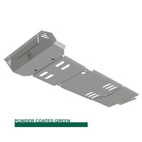 Vonnies Heavy Duty Bash Plates Green (1st/2nd/3rd/4th) For Isuzu MU-X Series 2 7/2021-On