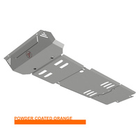 Vonnies Heavy Duty Bash Plates Orange (1st/2nd/3rd/4th) For Isuzu MU-X Series 2 7/2021-On