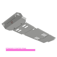 Vonnies Heavy Duty Bash Plates Pink (1st/2nd/3rd/4th) For Isuzu MU-X Series 2 7/2021-On