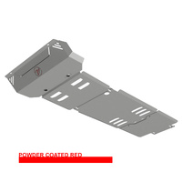 Vonnies Heavy Duty Bash Plates Red (1st/2nd/3rd/4th) For Isuzu MU-X Series 2 7/2021-On