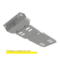 Vonnies Heavy Duty Bash Plates Yellow (1st/2nd/3rd) For Isuzu MU-X Series 2 7/2021-On