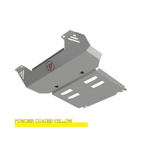 Vonnies Heavy Duty Bash Plates Yellow (1st & 2nd) For Isuzu MU-X Series 2 7/2021-On