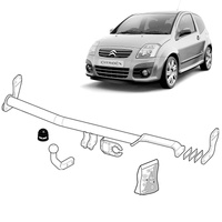 Brink Towbar for Citroen C2 (09/2003 - 12/2008) 