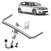 Brink European Style Towbar & Direct Fit Wiring for Volkswagen Golf (04/2013 - 03/2017)