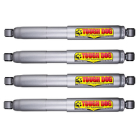 Tough Dog Pair of Front & Rear 40mm Foam Cell Shocks for 500kg Springs for Toyota Landcruiser 300 Series VX, GXL, GX, Sahara (03/2021-on)
