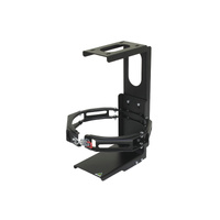 Vonnies Black 2kg 'Claw' Gas Bottle Holder With Top Mount Adaptor Australian Made