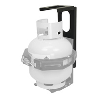 Vonnies Black Top Mount Adaptor For 8.5kg & 9kg 'Claw' Gas Bottle Holder Australian Made
