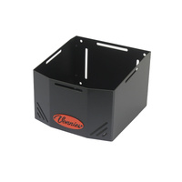 Vonnies Black 'Tub' 4kg Gas Bottle Holder For Canopies, Caravans, Trailers, RVs And More Australian Made