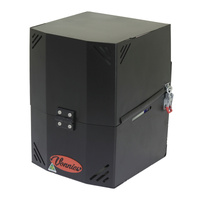 Vonnies Black 'Tub' 9kg Gas Bottle Holder With Lockable Lid For Canopies, Caravans, Trailers, RVs And More Australian Made