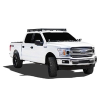 Ford F-150 Crew Cab (2009-Current) Slimline II Roof Rack Kit / Low Profile