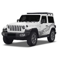 Jeep Wrangler JL 2 Door (2018-Current) Slimline II 1/2 Roof Rack Kit
